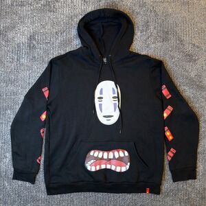 Her Universe Spirited Away No Face Hoodie Black Studio Ghibli XL 15281915